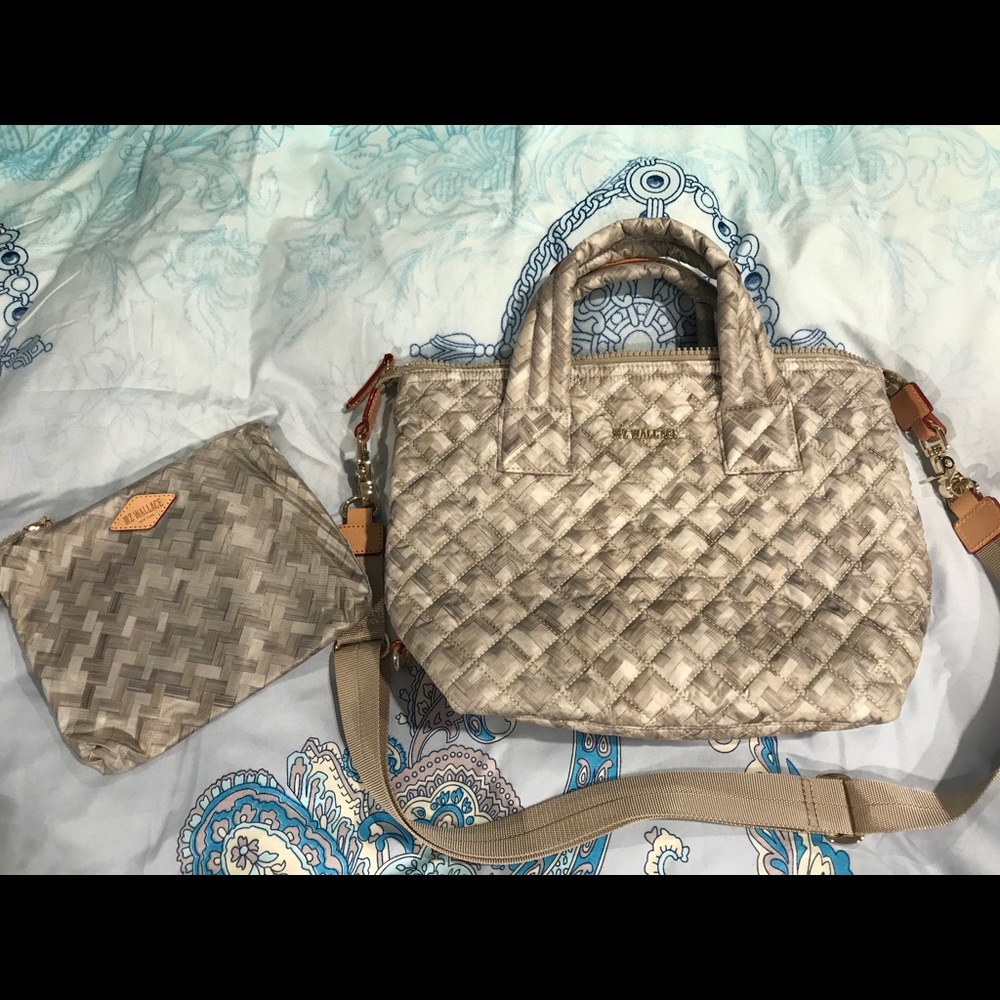 MZ Wallace Basketweave Small Sutton